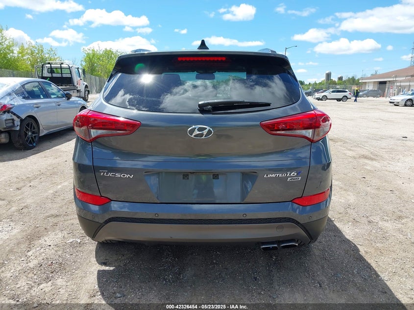 2016 HYUNDAI TUCSON LIMITED/SPORT AND ECO/SE - KM8J3CA26GU033662