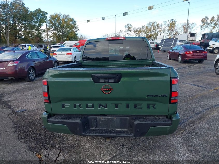 2023 Nissan Frontier Pro-4X 4X4 VIN: 1N6ED1EK8PN672361 Lot: 42326760