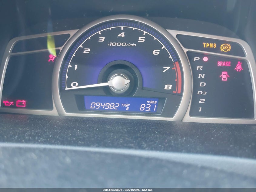 2010 HONDA CIVIC VIN: 19XFA1F58AE078857