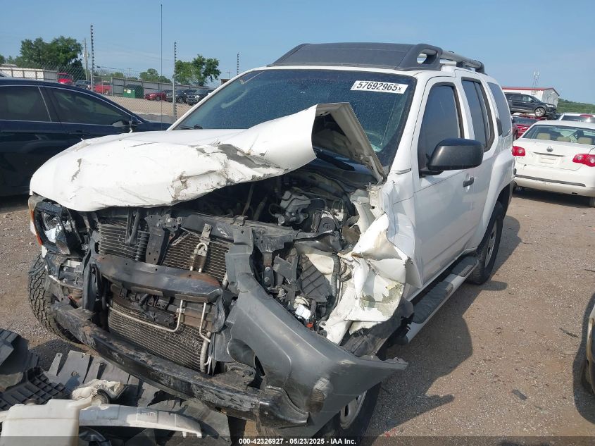 2009 Nissan Xterra VIN: 5N1ANDBU19C502200 Lot: 42326927