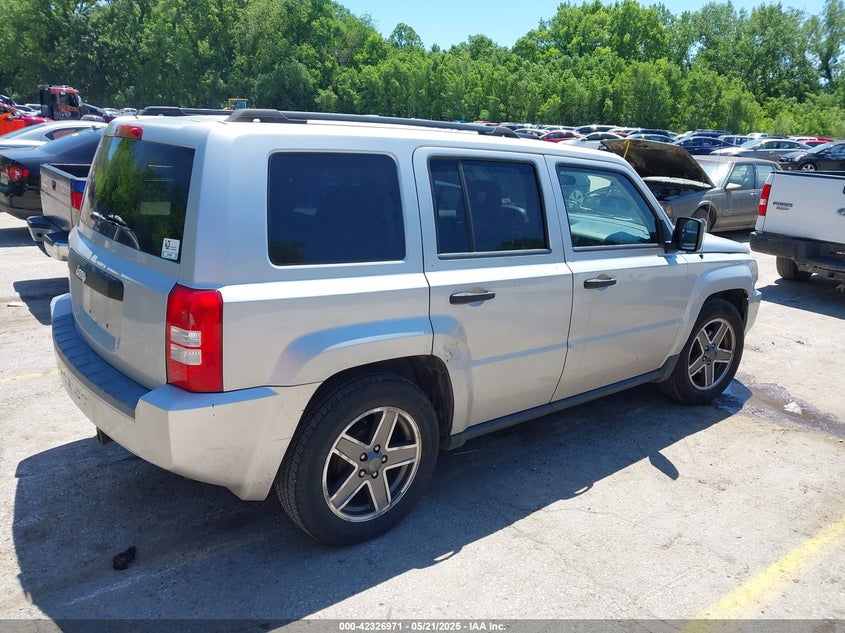 2009 JEEP PATRIOT VIN: 1J4FT28B69D110330