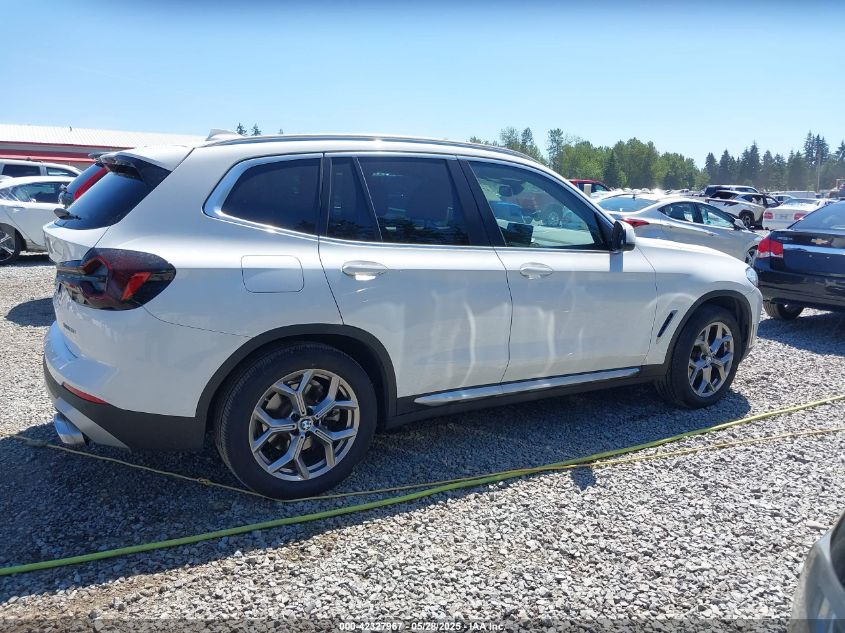 2022 BMW X3 - 5UX53DP00N9J53845