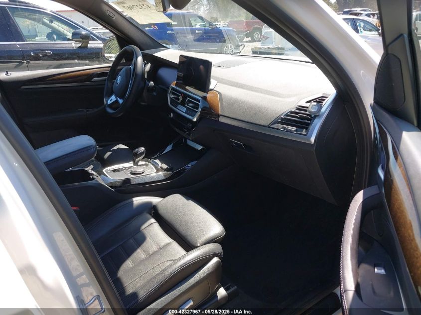 2022 BMW X3 - 5UX53DP00N9J53845