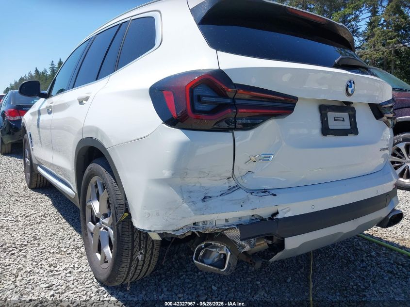 2022 BMW X3 - 5UX53DP00N9J53845