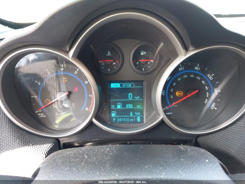 2016 CHEVROLET CRUZE LIMITED VIN: 1G1PE5SB7G7207250