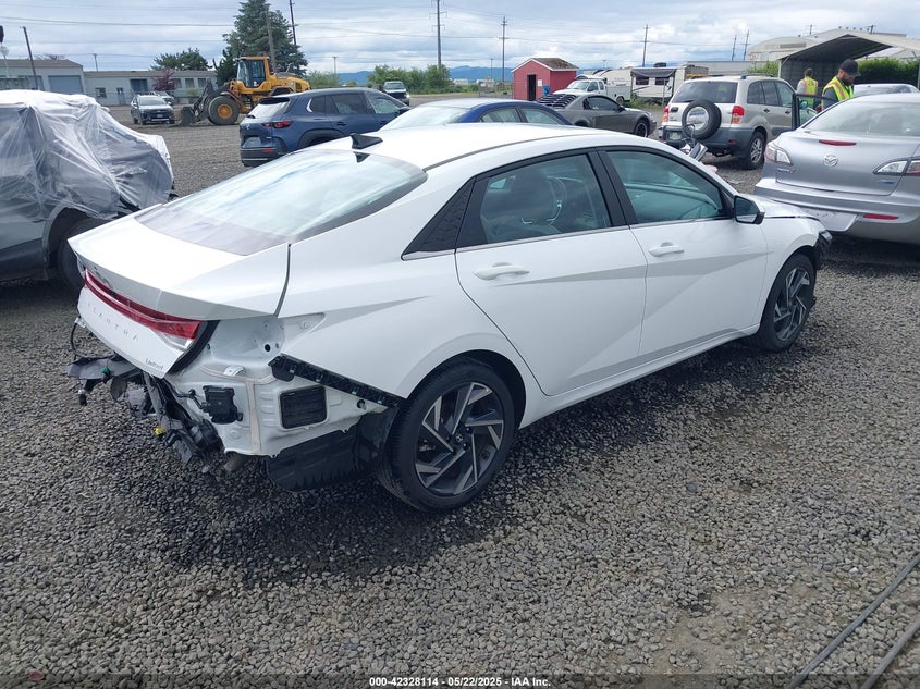2024 HYUNDAI ELANTRA VIN: KMHLP4DG3RU837222