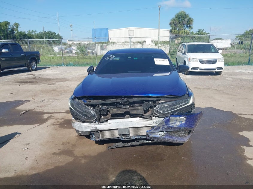 2021 HONDA ACCORD VIN: 1HGCV1F32MA051295