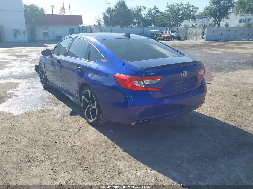 2021 HONDA ACCORD VIN: 1HGCV1F32MA051295