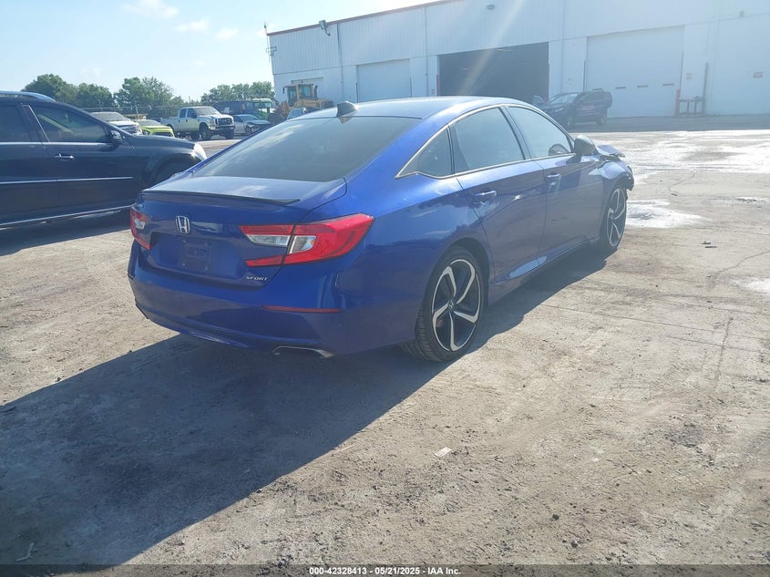 2021 HONDA ACCORD VIN: 1HGCV1F32MA051295
