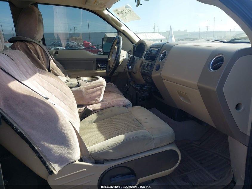 2008 FORD F-150 VIN: 1FTPX125X8KC77697