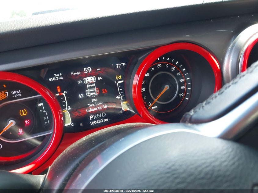 2021 JEEP WRANGLER / VIN: 1C4HJXEN8MW622359