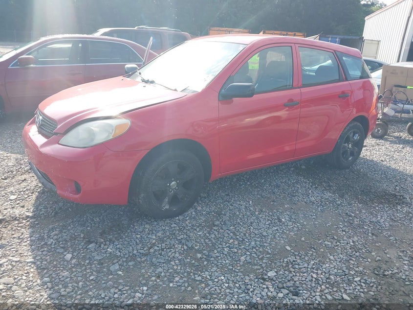 2007 TOYOTA MATRIX VIN: 2T1KR32E87C649828