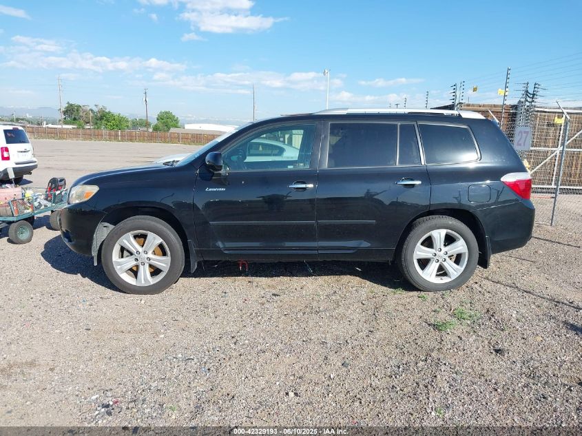 2008 Toyota Highlander Limited VIN: JTEDS42A082046366 Lot: 42329193