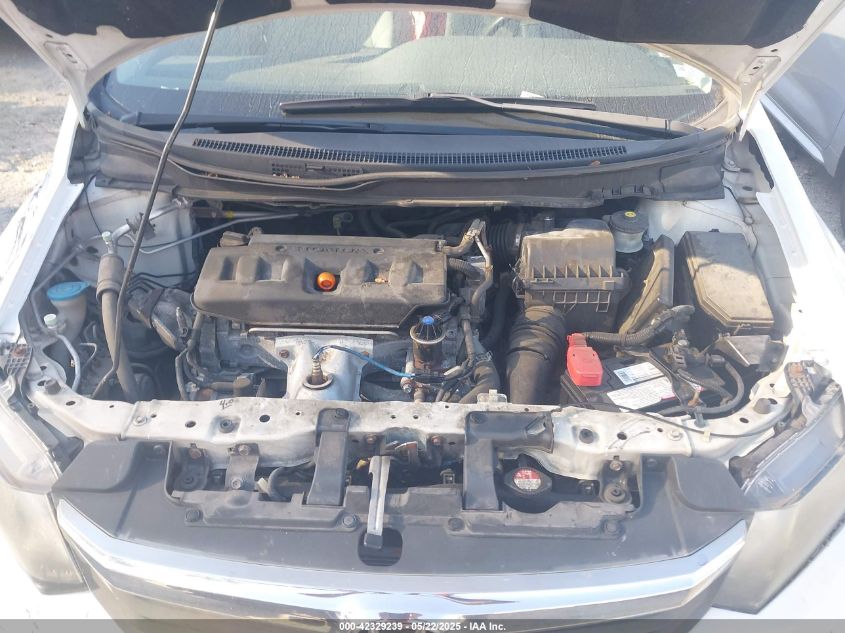 2012 Honda Civic Lx VIN: 19XFB2F52CE323173 Lot: 42329239