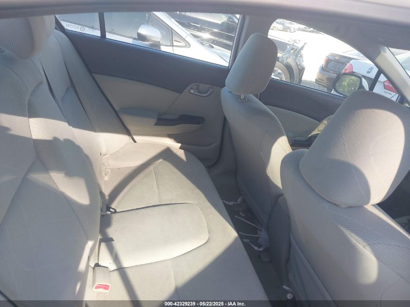 2012 Honda Civic Lx VIN: 19XFB2F52CE323173 Lot: 42329239