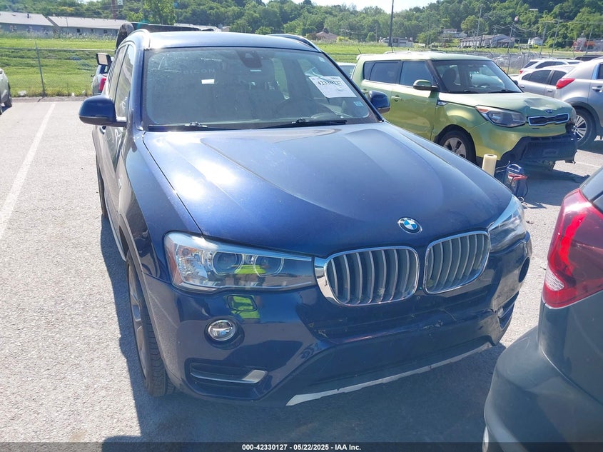 2017 BMW X3 XDRIVE28I - 5UXWX9C59H0T05427