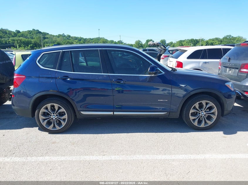 2017 BMW X3 XDRIVE28I - 5UXWX9C59H0T05427
