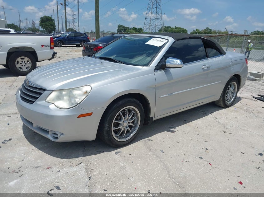 2008 CHRYSLER SEBRING VIN: 1C3LC45K48N674192