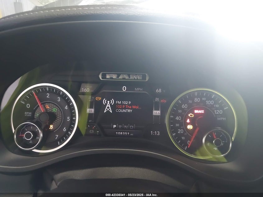 2020 RAM 1500 VIN: 1C6SRFDT7LN142009