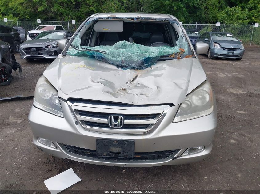 2006 Honda Odyssey Touring VIN: 5FNRL38896B106712 Lot: 42330676