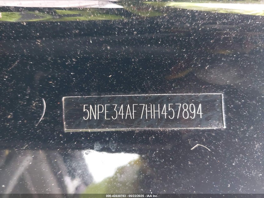 2017 HYUNDAI SONATA SPORT - 5NPE34AF7HH457894