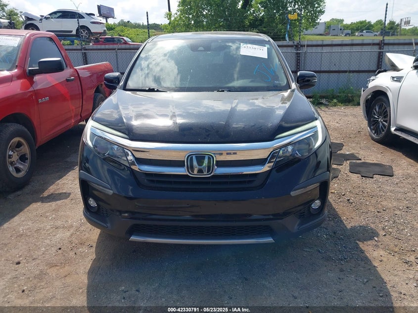 VIN 5FNYF5H52MB009644 2021 HONDA PILOT 2WD EX-L