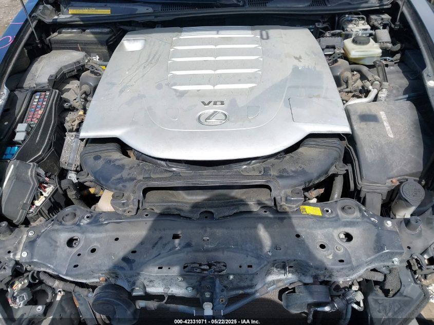 2009 Lexus Ls 460 VIN: JTHCL46F195002037 Lot: 42331071