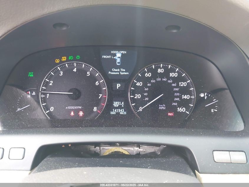 2009 Lexus Ls 460 VIN: JTHCL46F195002037 Lot: 42331071