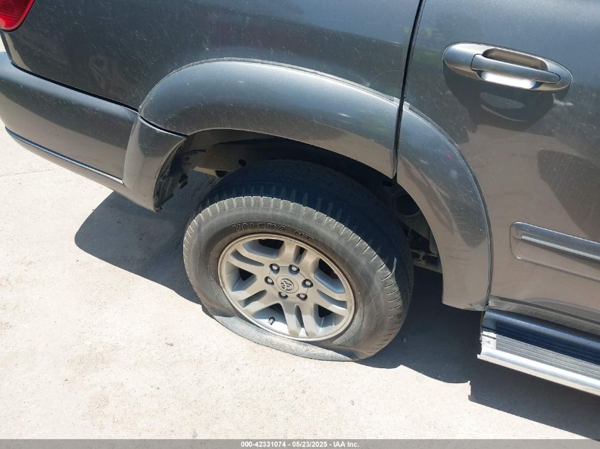 2005 Toyota Sequoia Limited V8 VIN: 5TDZT38AX5S253294 Lot: 42331074