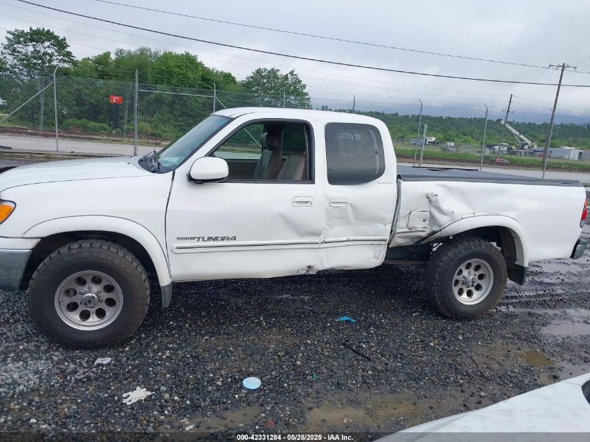 2002 Toyota Tundra Ltd V8 VIN: 5TBBT48142S290725 Lot: 42331284