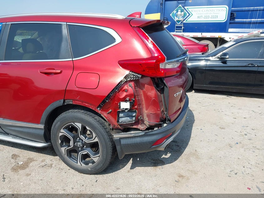 2018 HONDA CR-V VIN: 2HKRW2H92JH624780