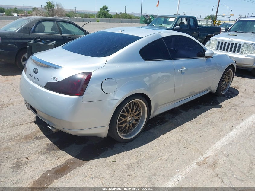 2008 INFINITI G37 VIN: JNKCV64E68M121187