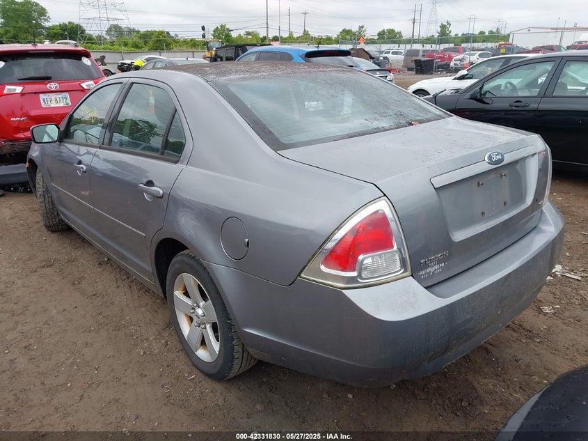 2007 FORD FUSION VIN: 3FAHP07Z27R106162
