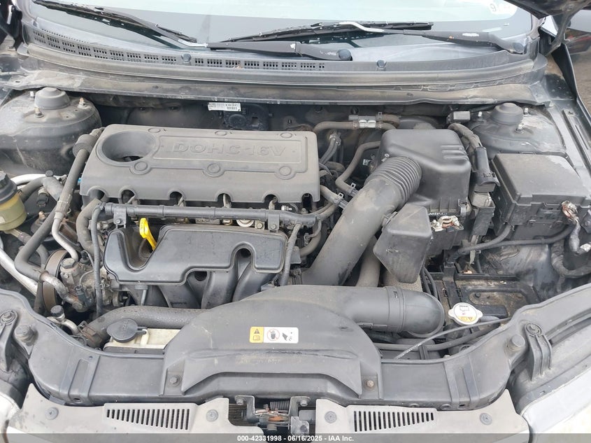 2013 KIA FORTE VIN: KNAFU4A26D5736114