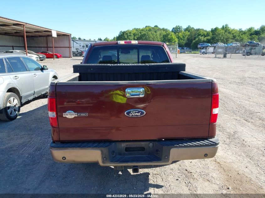 2006 Ford F-150 Lariat/Xlt VIN: 1FTPW12V76KC31471 Lot: 42332029