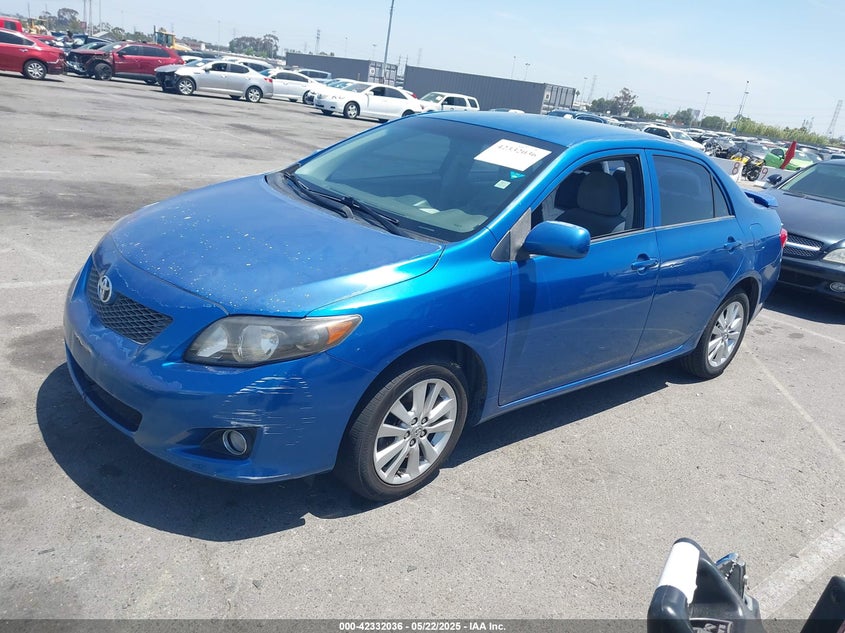 2009 TOYOTA COROLLA VIN: 1NXBU40E29Z015813