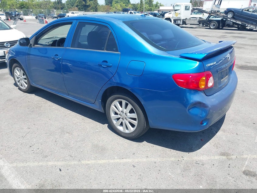 2009 TOYOTA COROLLA VIN: 1NXBU40E29Z015813