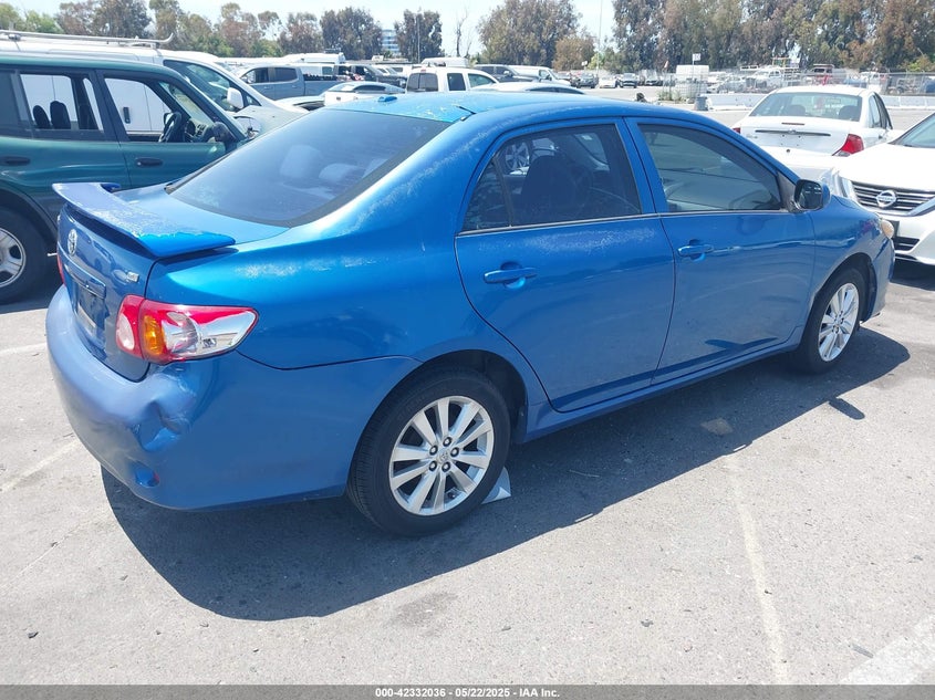 2009 TOYOTA COROLLA VIN: 1NXBU40E29Z015813