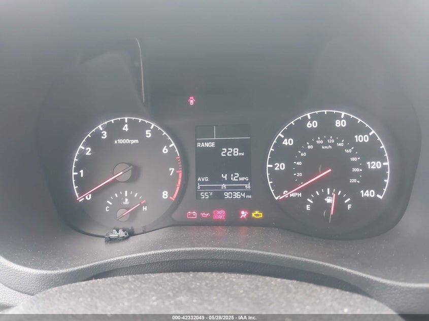 2019 HYUNDAI ACCENT VIN: 3KPC24A30KE066839