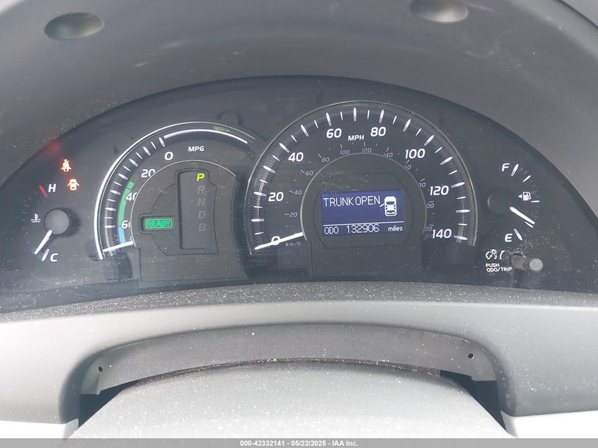 2011 TOYOTA CAMRY HYBRID VIN: 4T1BB3EK3BU128979