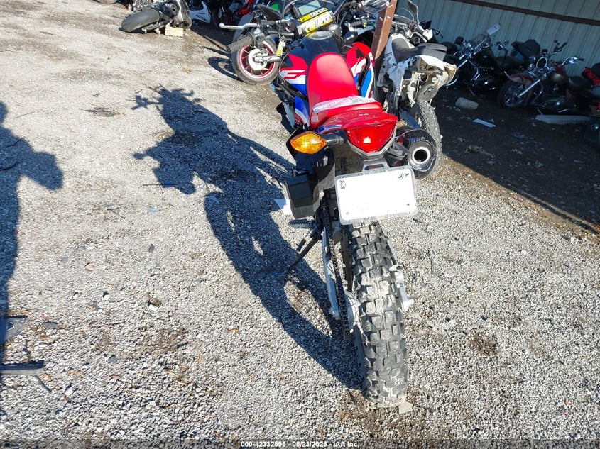 VIN MLHND1608M5000082 2021 HONDA CRF300 LR