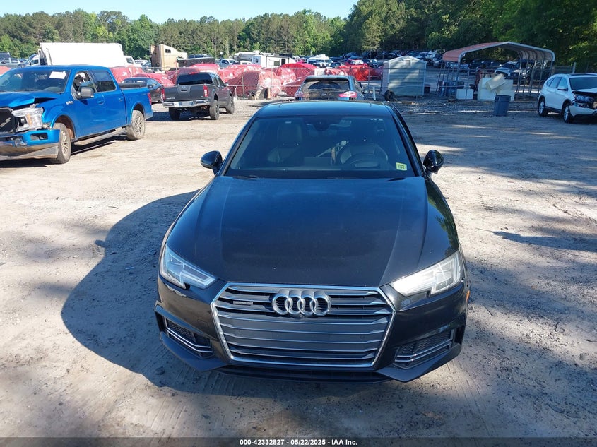 2017 AUDI A4 2.0T PREMIUM - WAUFNAF41HN035590