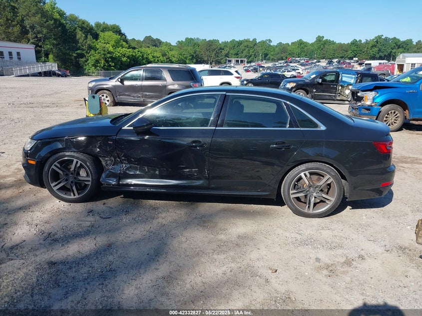 2017 AUDI A4 2.0T PREMIUM - WAUFNAF41HN035590