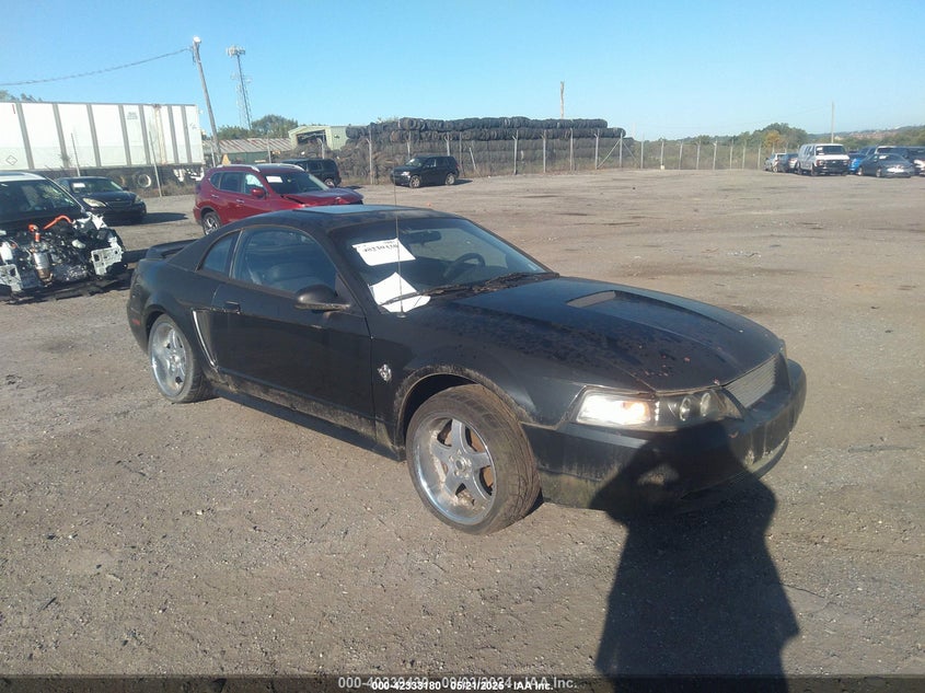 1999 Ford Mustang Gt black coupe gasoline 1FAFP42X5XF156510 photo #1