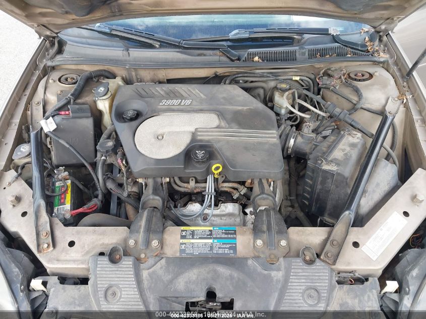 2006 Chevrolet Impala Ltz VIN: 2G1WU581369192952 Lot: 42333186