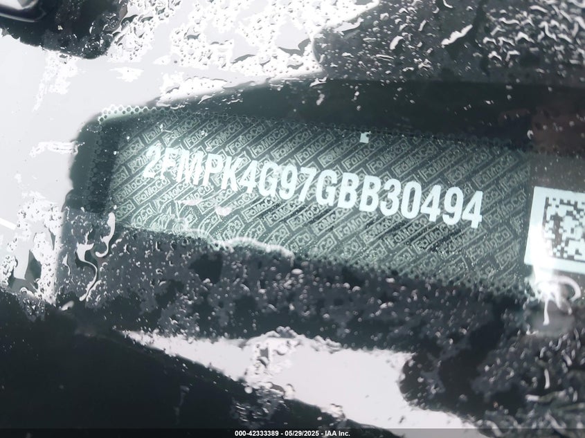 2016 FORD EDGE SE - 2FMPK4G97GBB30494