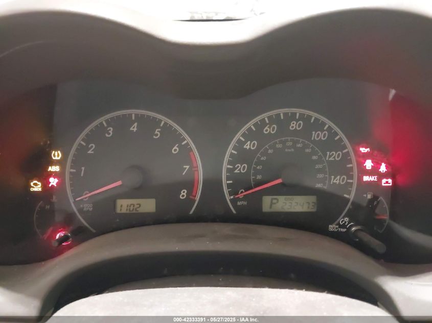 2009 Toyota Corolla Le/S/Xle VIN: JTDBL40E499065123 Lot: 42333391