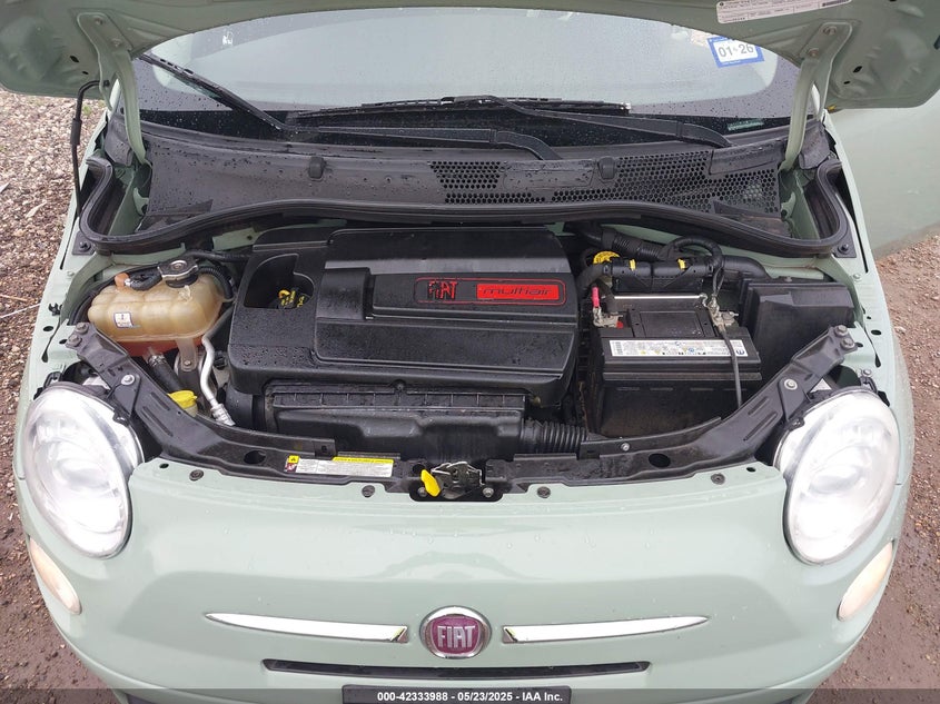 2012 FIAT 500 VIN: 3C3CFFAR2CT321691