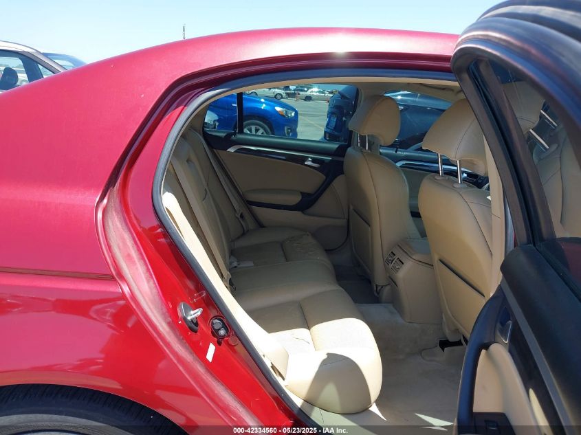 2008 Acura Tl 3.2 VIN: 19UUA66218A040931 Lot: 42334560