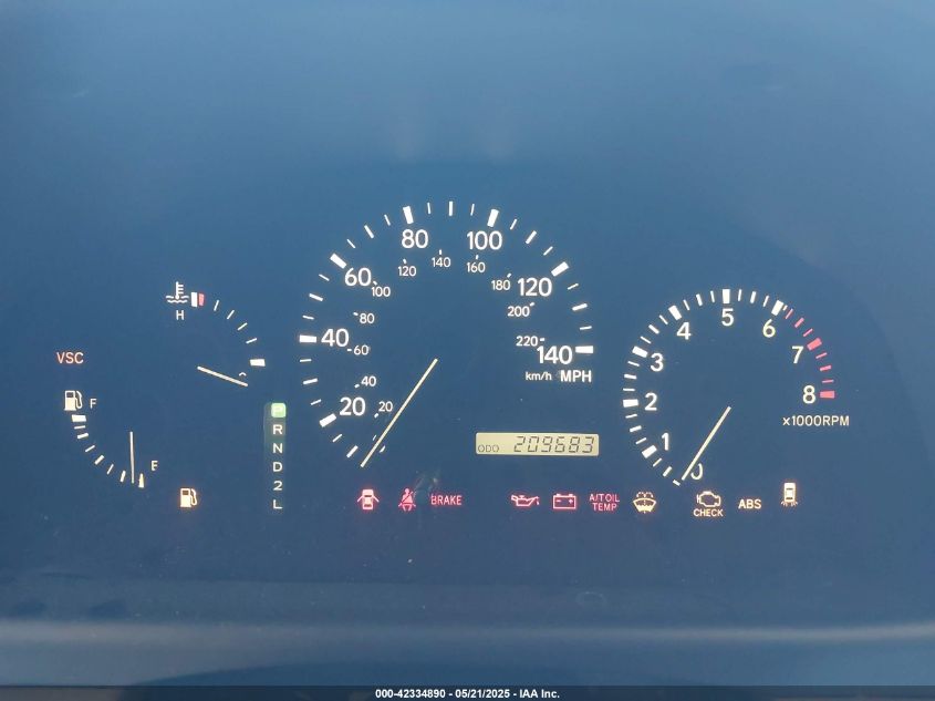 2003 Lexus Rx 300 VIN: JTJHF10UX30309194 Lot: 42334890